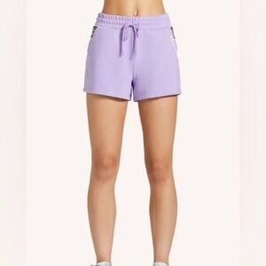 PELOTON lounge pullover elastic waist shorts M